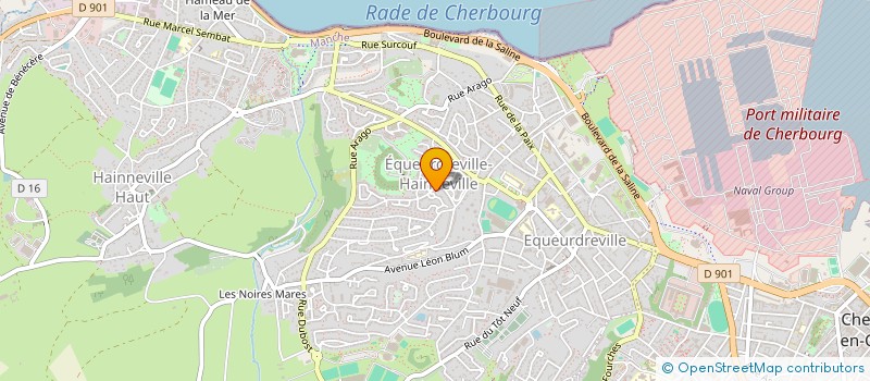 localisation de l'entreprise MONSIEUR JEAN-CLAUDE MERIEL à CHERBOURG-EN-COTENTIN