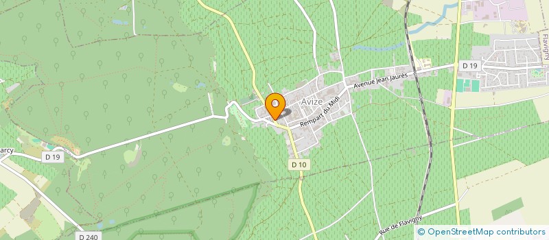 localisation de l'entreprise MONSIEUR JEAN-CLAUDE MESLIER  LE MESNIL-SUR-OGER