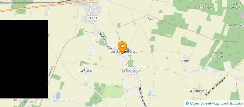 localisation de l'entreprise MONSIEUR JEAN-CLAUDE MEUNIER  POUILLE