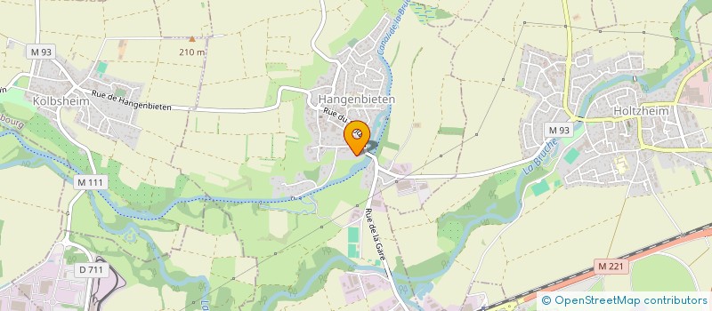 localisation de l'entreprise MONSIEUR JEAN-CLAUDE MEYER  HANGENBIETEN