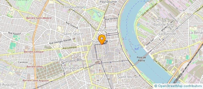 localisation de l'entreprise MONSIEUR JEAN-CLAUDE MEYMERIT  BORDEAUX