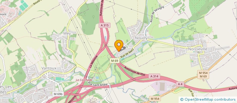 localisation de l'entreprise MONSIEUR JEAN-CLAUDE MICHEL  NOUILLY