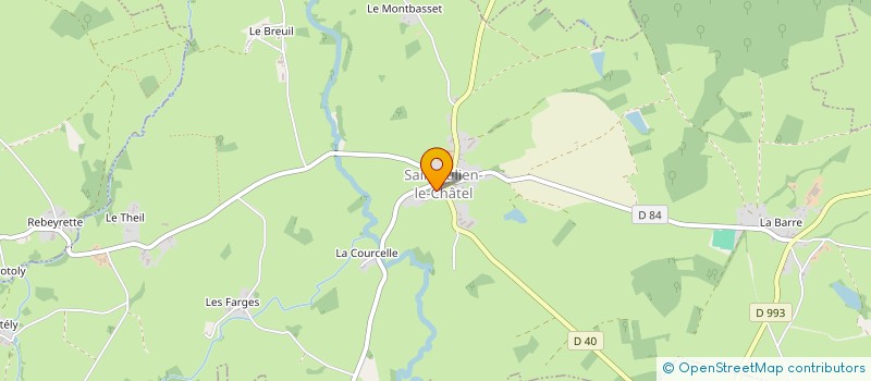 localisation de l'entreprise MONSIEUR JEAN-CLAUDE MIGAT à SAINT-JULIEN-LE-CHATEL