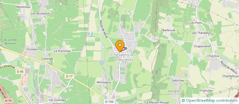 localisation de l'entreprise MONSIEUR JEAN CLAUDE MILCENT  CHEVAGNY-LES-CHEVRIERES