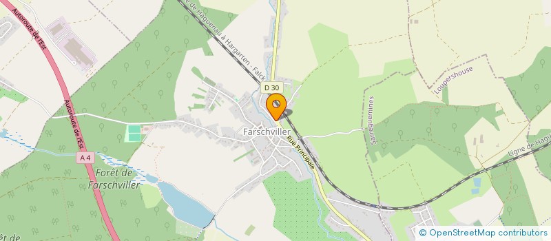 localisation de l'entreprise MONSIEUR JEAN-CLAUDE MOCQUARD  FARSCHVILLER