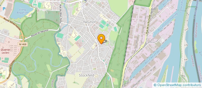 localisation de l'entreprise MONSIEUR JEAN-CLAUDE MOES  STRASBOURG