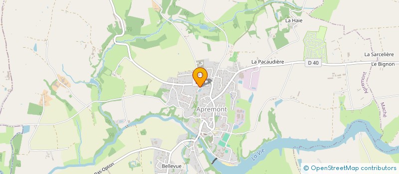 localisation de l'entreprise MONSIEUR JEAN-CLAUDE MOGAT à APREMONT