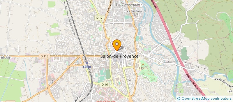 localisation de l'entreprise MONSIEUR JEAN-CLAUDE MONCLARD  SALON-DE-PROVENCE