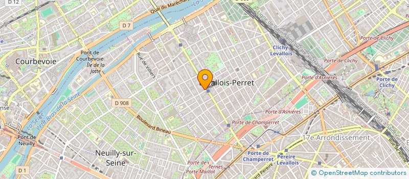 localisation de l'entreprise MONSIEUR JEAN-CLAUDE MOUCHEL à LEVALLOIS PERRET