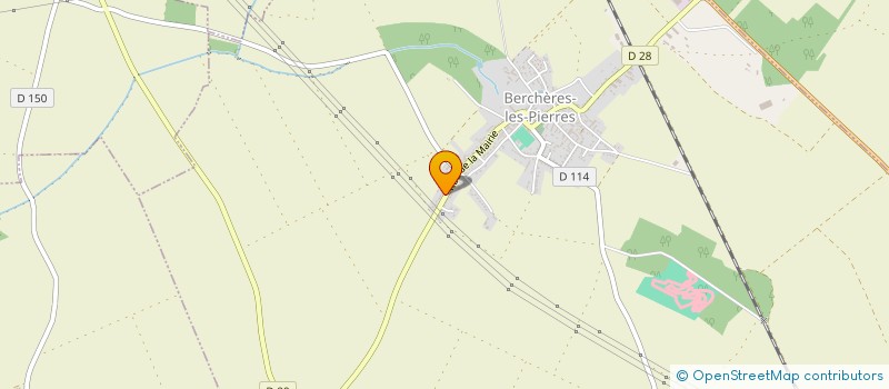 localisation de l'entreprise MONSIEUR JEAN-CLAUDE MOULARD à BERCHERES-LES-PIERRES