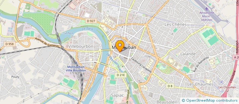 localisation de l'entreprise MONSIEUR JEAN-CLAUDE MOULIERAC  MONTAUBAN