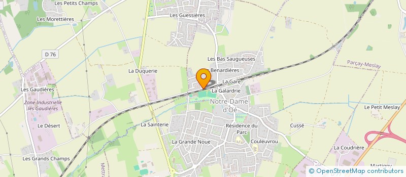 localisation de l'entreprise MONSIEUR JEAN-CLAUDE MOURE à NOTRE-DAME-D'OE