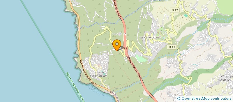 localisation de l'entreprise MONSIEUR JEAN-CLAUDE MOUROUGUIN  SAINT-LEU