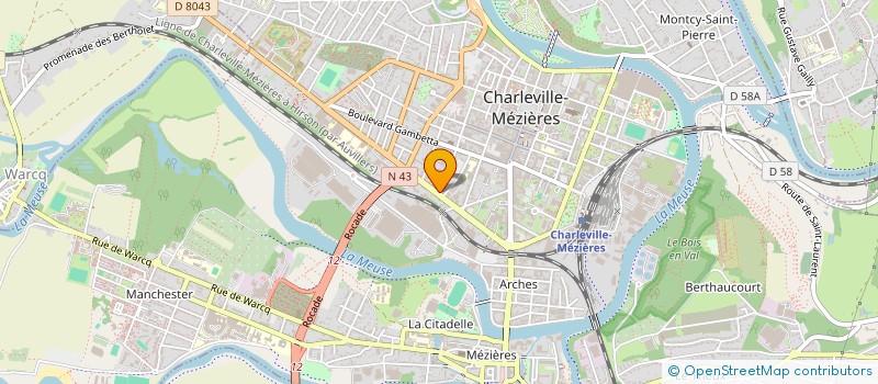 localisation de l'entreprise MONSIEUR JEAN-CLAUDE MOUTARDE à WARNECOURT
