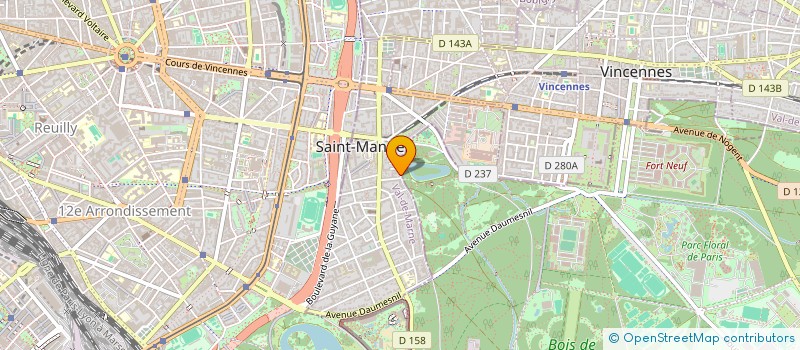 localisation de l'entreprise MONSIEUR JEAN-CLAUDE MUELAS TRUJILLO à SAINT-MANDE