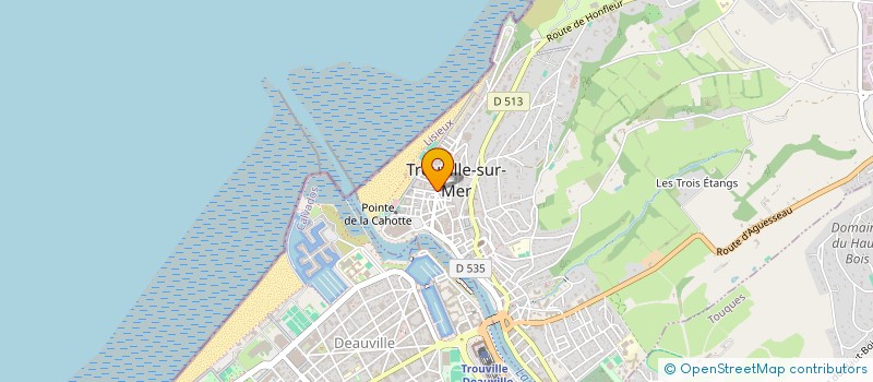 localisation de l'entreprise MONSIEUR JEAN-CLAUDE NANTIER-VERDIER à TROUVILLE-SUR-MER