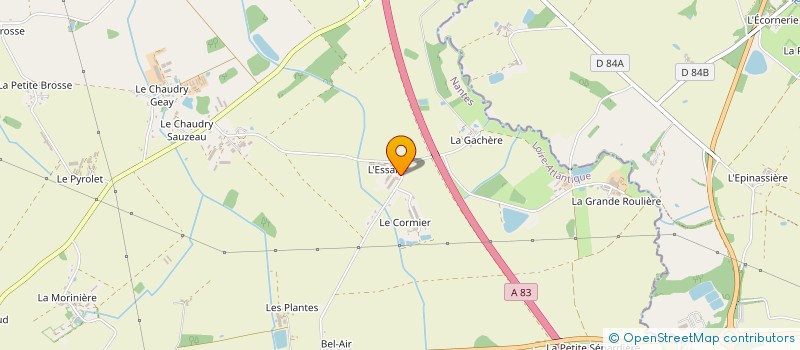 localisation de l'entreprise MONSIEUR JEAN-CLAUDE NAULIN à VIEILLEVIGNE