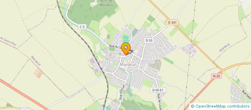 localisation de l'entreprise MONSIEUR JEAN-CLAUDE NEVILLE  MARUIL