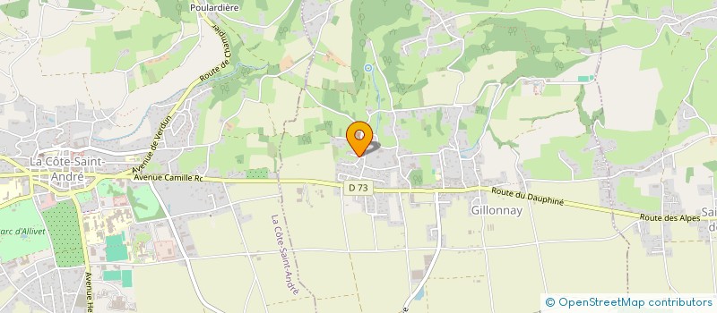 localisation de l'entreprise MONSIEUR JEAN-CLAUDE NORMAND  GILLONNAY