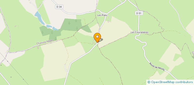 localisation de l'entreprise MONSIEUR JEAN-CLAUDE NOUAUD  BANNEGON