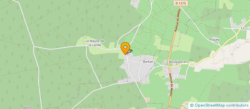 localisation de l'entreprise MONSIEUR JEAN-CLAUDE OCCELLI à BRACH