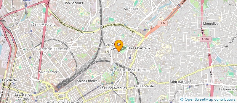 localisation de l'entreprise MONSIEUR JEAN-CLAUDE OLIVE à MARSEILLE