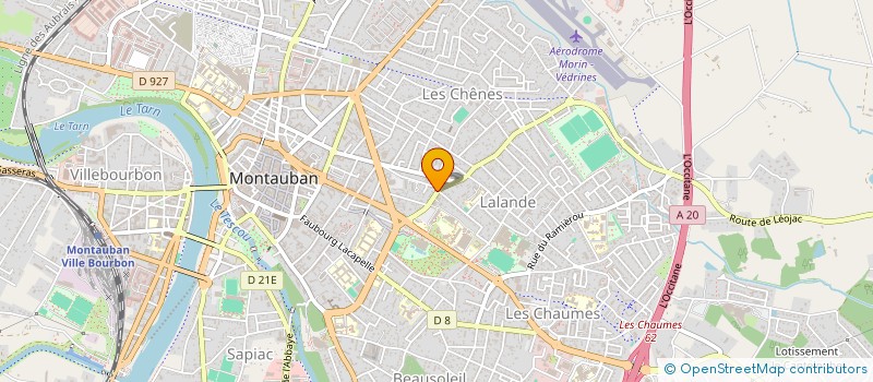 localisation de l'entreprise MONSIEUR JEAN-CLAUDE ONROZAT  MONTAUBAN