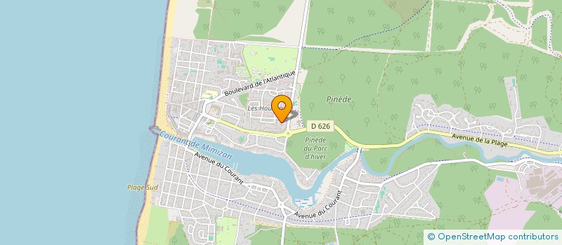 localisation de l'entreprise MONSIEUR JEAN-CLAUDE ORCEL  MIMIZAN