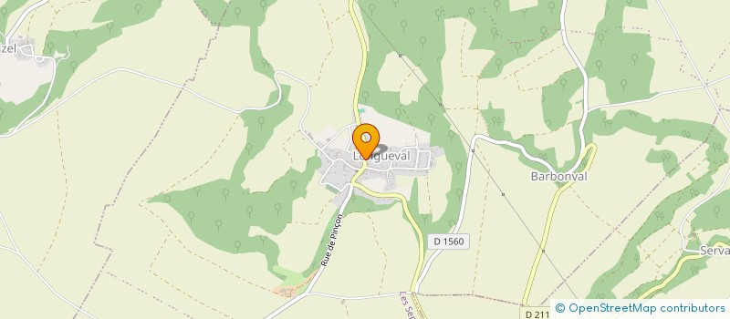 localisation de l'entreprise MONSIEUR JEAN-CLAUDE OUDOT  MOUSSY-VERNEUIL