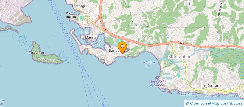 localisation de l'entreprise MONSIEUR JEAN-CLAUDE PALERME à LE GOSIER
