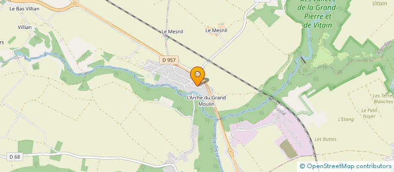 localisation de l'entreprise MONSIEUR JEAN CLAUDE PARENT  LA CHAPELLE-VENDOMOISE