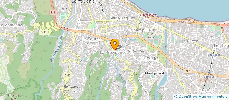 localisation de l'entreprise MONSIEUR JEAN CLAUDE PASCAL DINOT à SAINT-DENIS