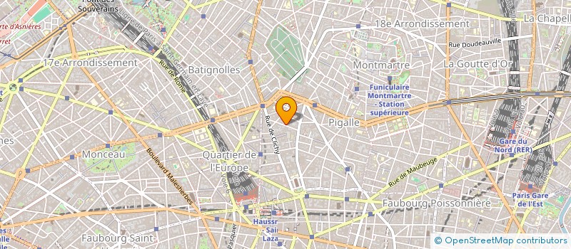 localisation de l'entreprise MONSIEUR JEAN-CLAUDE PASTEUR  PARIS