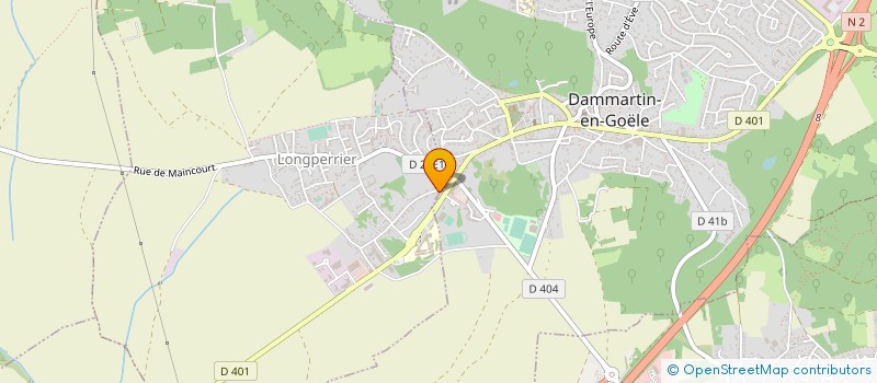 localisation de l'entreprise MONSIEUR JEAN-CLAUDE PAUL  LONGPERRIER