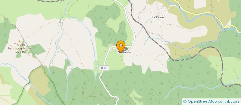 localisation de l'entreprise MONSIEUR JEAN-CLAUDE PAULHIAC à MONT LOZERE ET GOULET