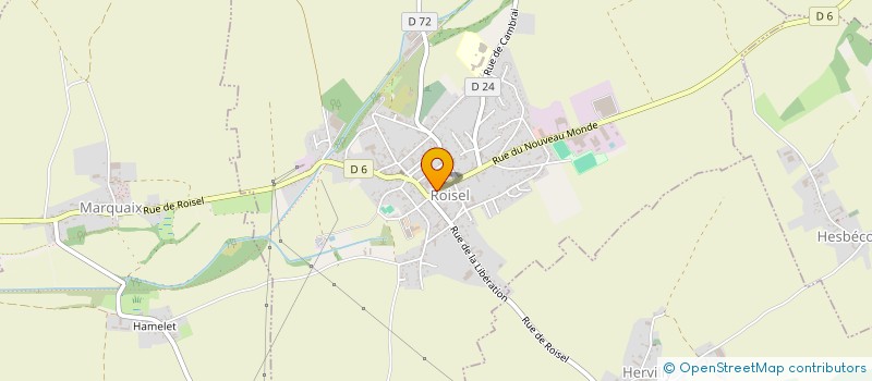 localisation de l'entreprise MONSIEUR JEAN-CLAUDE PAYEN  ROISEL