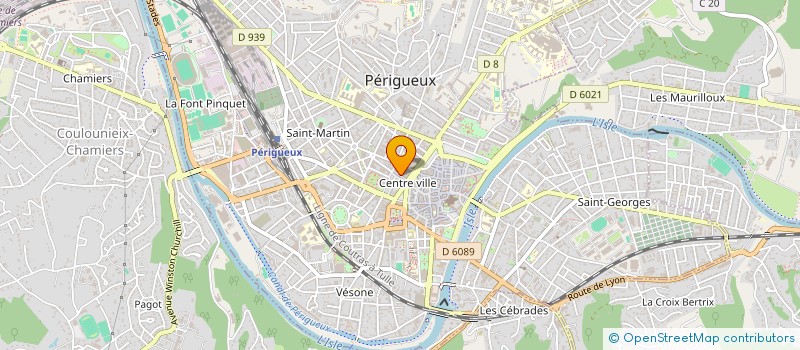 localisation de l'entreprise MONSIEUR JEAN-CLAUDE PECOUT à SORGES ET LIGUEUX EN PERIGORD