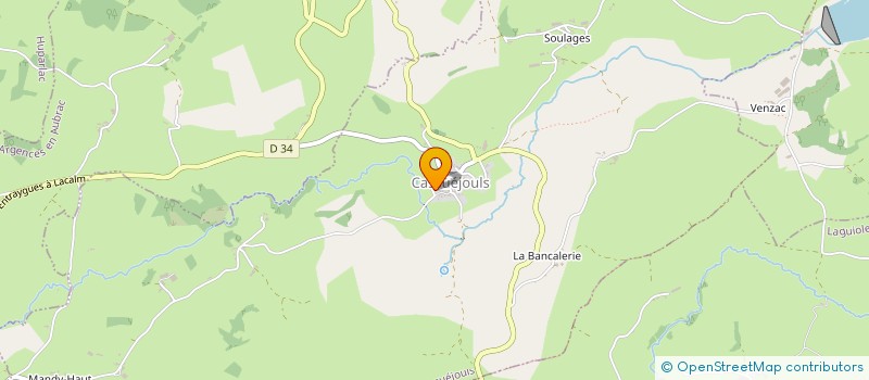 localisation de l'entreprise MONSIEUR JEAN-CLAUDE PELAMOURGUES  MONTPEYROUX