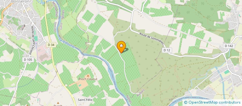 localisation de l'entreprise MONSIEUR JEAN-CLAUDE PELLIZZER  JUNAS