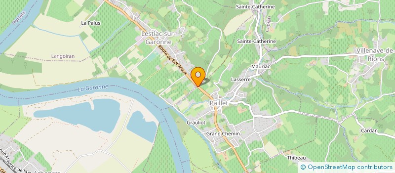 localisation de l'entreprise MONSIEUR JEAN-CLAUDE PENICHON à LESTIAC-SUR-GARONNE