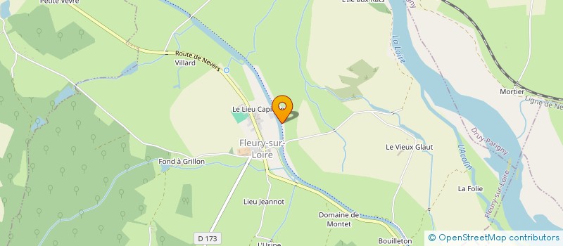 localisation de l'entreprise MONSIEUR JEAN-CLAUDE PERRIN  SAINT-PIERRE-LE-MOUTIER