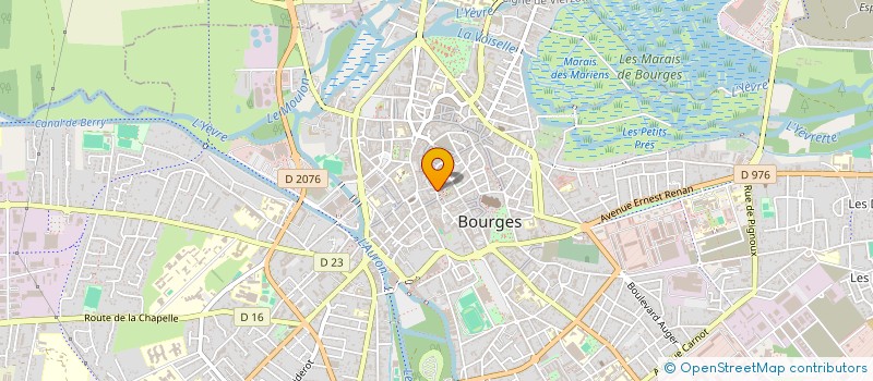 localisation de l'entreprise MONSIEUR JEAN-CLAUDE PERRONET  BOURGES