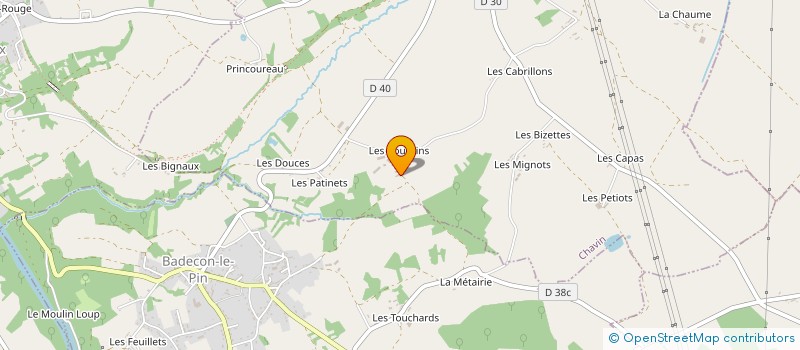 localisation de l'entreprise MONSIEUR JEAN CLAUDE PERROT à CHAVIN