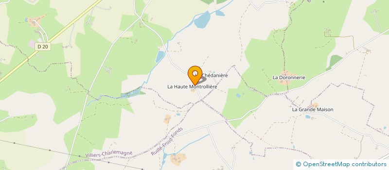 localisation de l'entreprise MONSIEUR JEAN-CLAUDE PESLIER  LE BIGNON-DU-MAINE