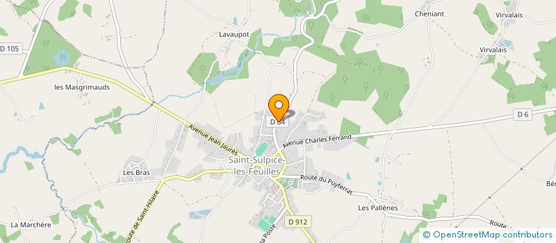 localisation de l'entreprise MONSIEUR JEAN-CLAUDE PETRUCHA à SAINT-SULPICE-LES-FEUILLES