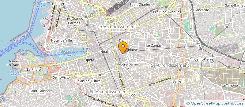 localisation de l'entreprise MONSIEUR JEAN-CLAUDE PETRUS à MARSEILLE