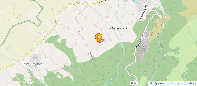 localisation de l'entreprise MONSIEUR JEAN-CLAUDE PIERRE  DOURGNE