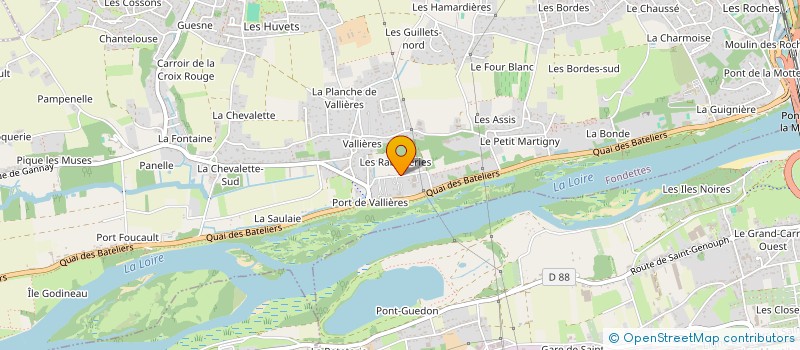 localisation de l'entreprise MONSIEUR JEAN-CLAUDE PILLAULT à FONDETTES