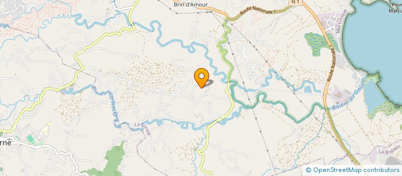 localisation de l'entreprise MONSIEUR JEAN-CLAUDE PIMPY  TRINITE