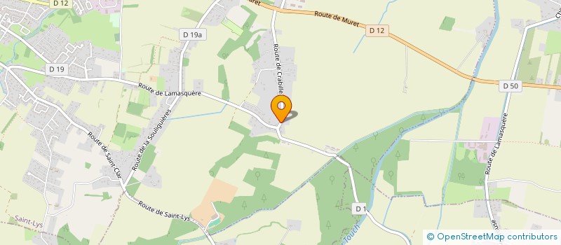 localisation de l'entreprise MONSIEUR JEAN-CLAUDE PONGE  SAINT-LYS